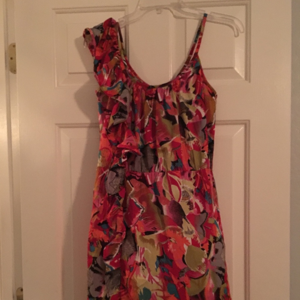 Floral print dress